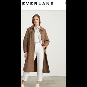 NWT Everlane ReNew Mac coat small toasted coconut